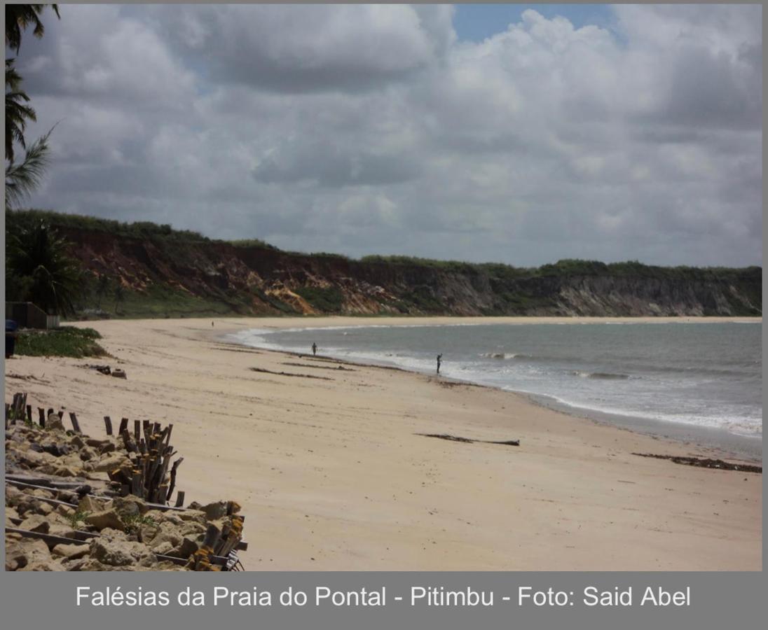 Casa De Praia Pitimbu Питимбу Экстерьер фото
